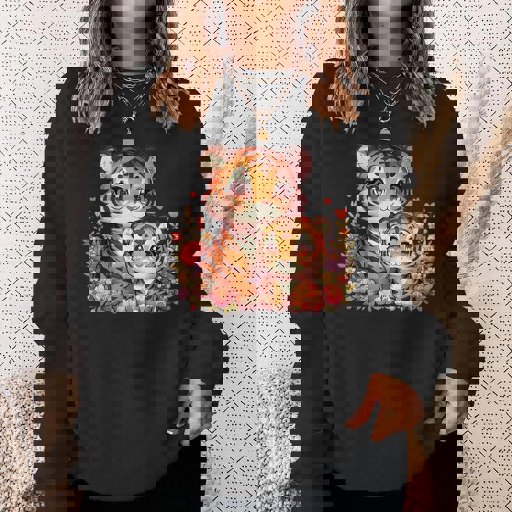 ママタイガー 赤ちゃん可愛い動物モチーフ スウェットシャツ 彼女への贈り物