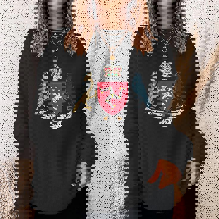 マン島の旗 3本の脚 マンの紋章 スウェットシャツ 彼女への贈り物