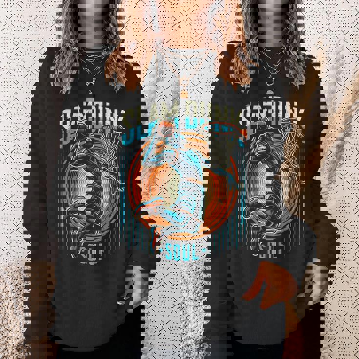 マーチ カレッジ バスケットボール スラム ダンク ソウル レトロ バスケットボール スウェットシャツ 彼女への贈り物