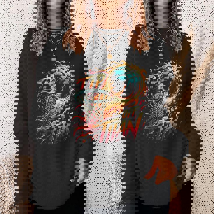 マーチ カレッジ バスケットボール トーナメント ティップオフ タイタン B-ボール スウェットシャツ 彼女への贈り物