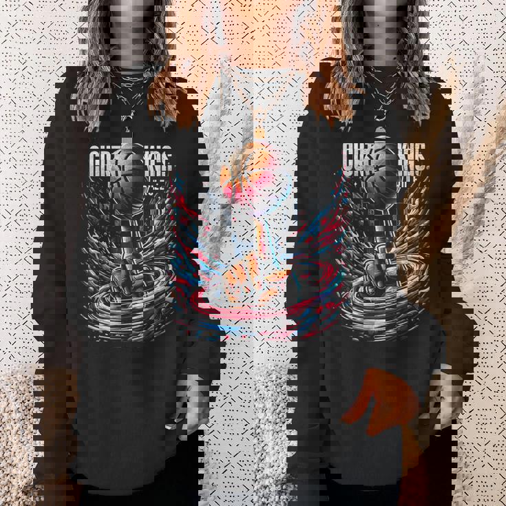 マーチ カレッジ バスケットボール トーナメント レトロ メンズ コート キングス スウェットシャツ 彼女への贈り物