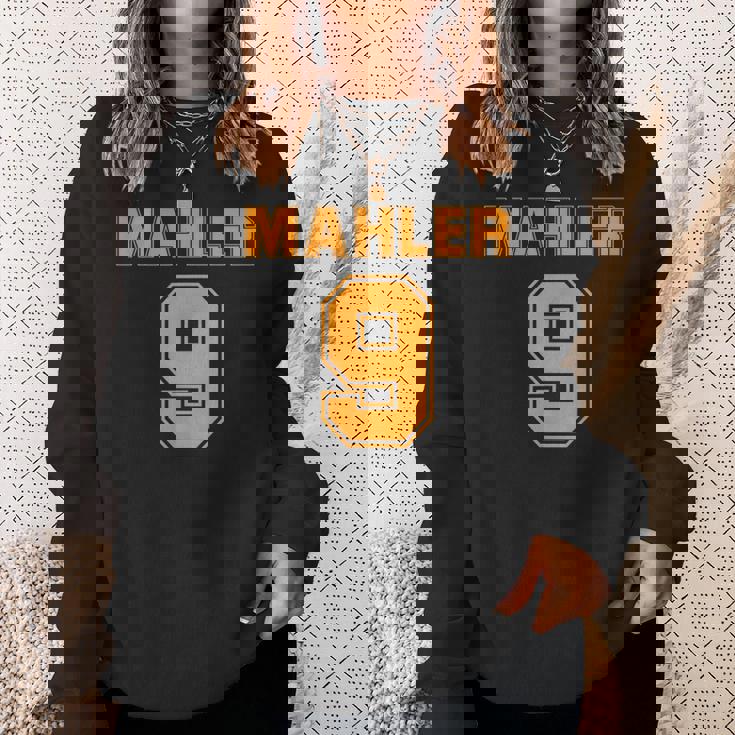 マーラー 第9番 交響曲 楽しいスポーツ スウェットシャツ 彼女への贈り物