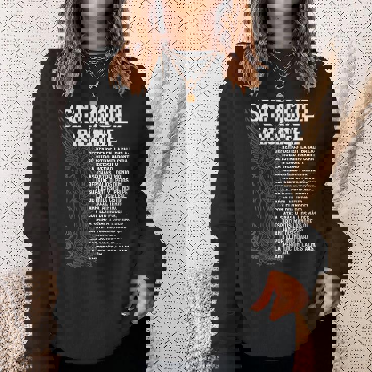 ミゲル アルケランジェル オラリオン サン・セント・マイケル スペイン語 エスパノール スウェットシャツ 彼女への贈り物