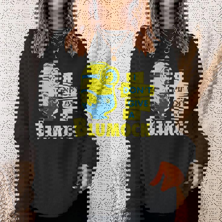 ミニオン I Don't Give A Blumock スウェットシャツ 彼女への贈り物