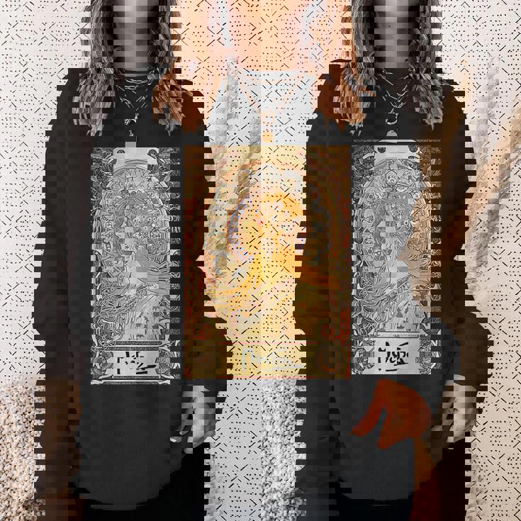 ミュシャ ゾディアック アールヌーボー アルフォンス。 スウェットシャツ 彼女への贈り物