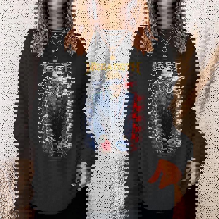 メガデス 振るう手榴弾 スウェットシャツ 彼女への贈り物