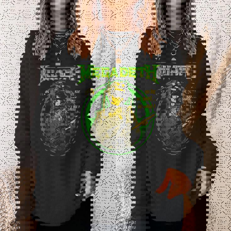 メガデス -O Faro Goodo Whatoldier スウェットシャツ 彼女への贈り物