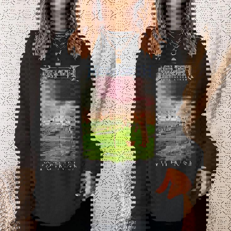 メガデス-ユーサナシア スウェットシャツ 彼女への贈り物