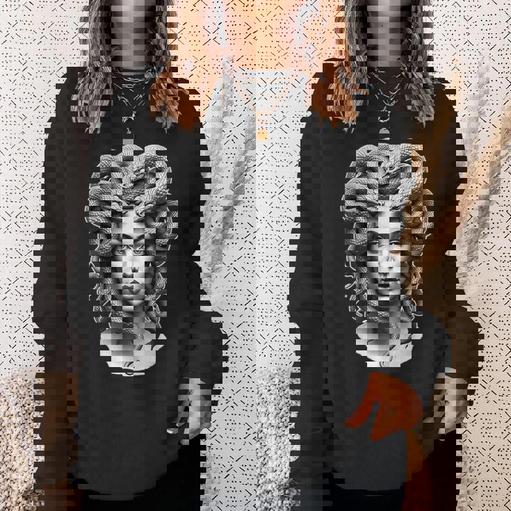 メデューサギリシャ神話 スウェットシャツ 彼女への贈り物