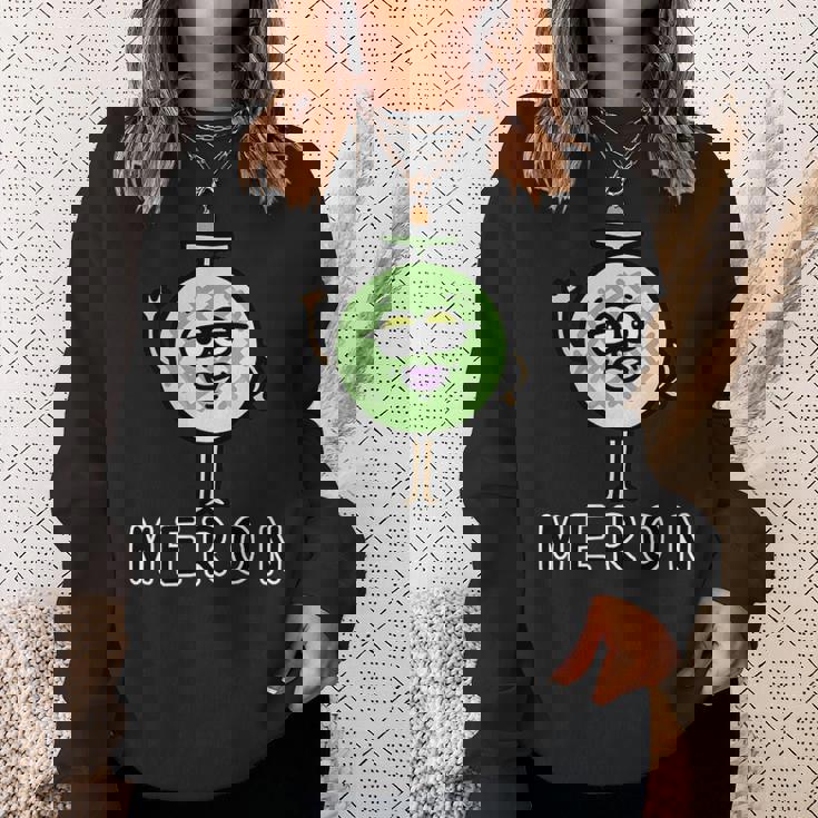 メロンさん スウェットシャツ 彼女への贈り物