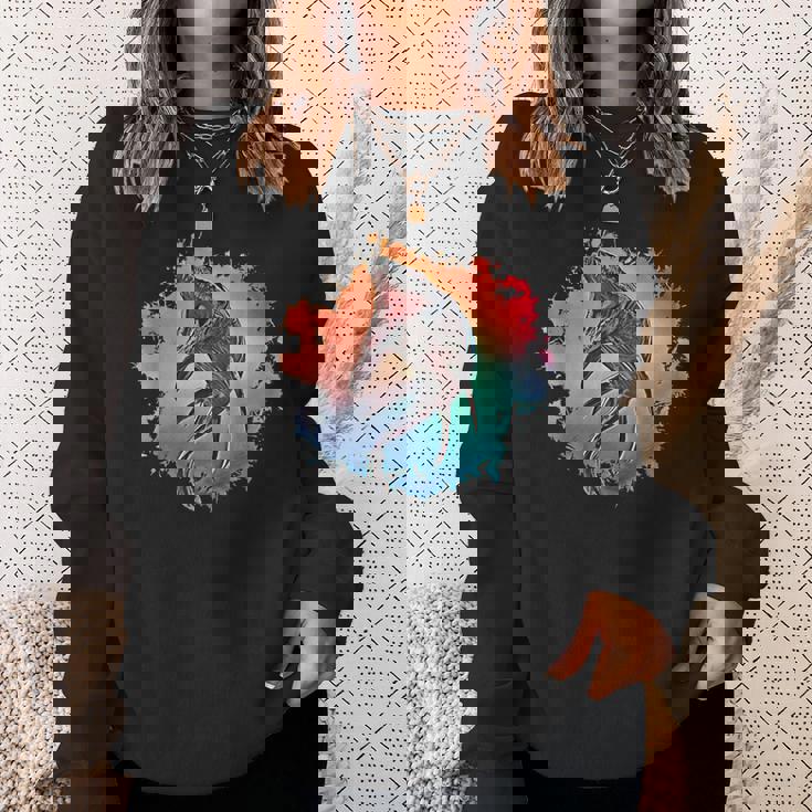 モササウルス 恐竜 ディノサワ 肉食恐竜 スウェットシャツ 彼女への贈り物