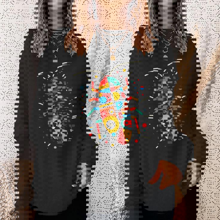 モダン 幾何学的 ミニマリズム イラスト ゴキブリ グラフィック スウェットシャツ 彼女への贈り物