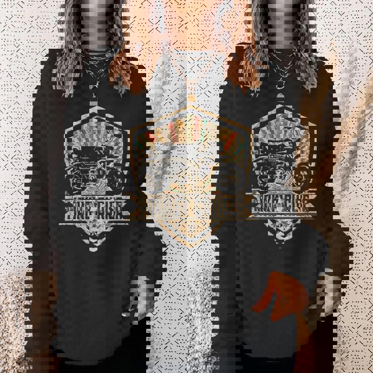 モンキー Z50 クルーザー 原付 バイク 日本 スウェットシャツ 彼女への贈り物