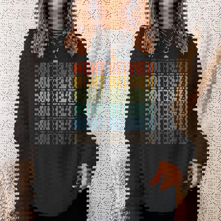 モンベルビュー シティ レトロ スウェットシャツ 彼女への贈り物