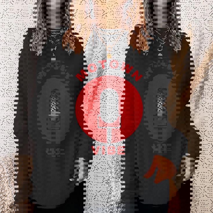 モータウン マイク バイブ ミュージック スウェットシャツ 彼女への贈り物