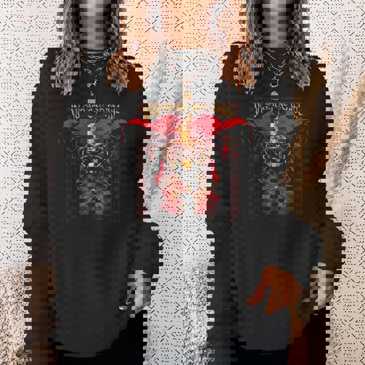 ユー・シャル・ノート・パスファンタジー・ウィザード・アート-ロード・オブ・ザ・リング スウェットシャツ 彼女への贈り物