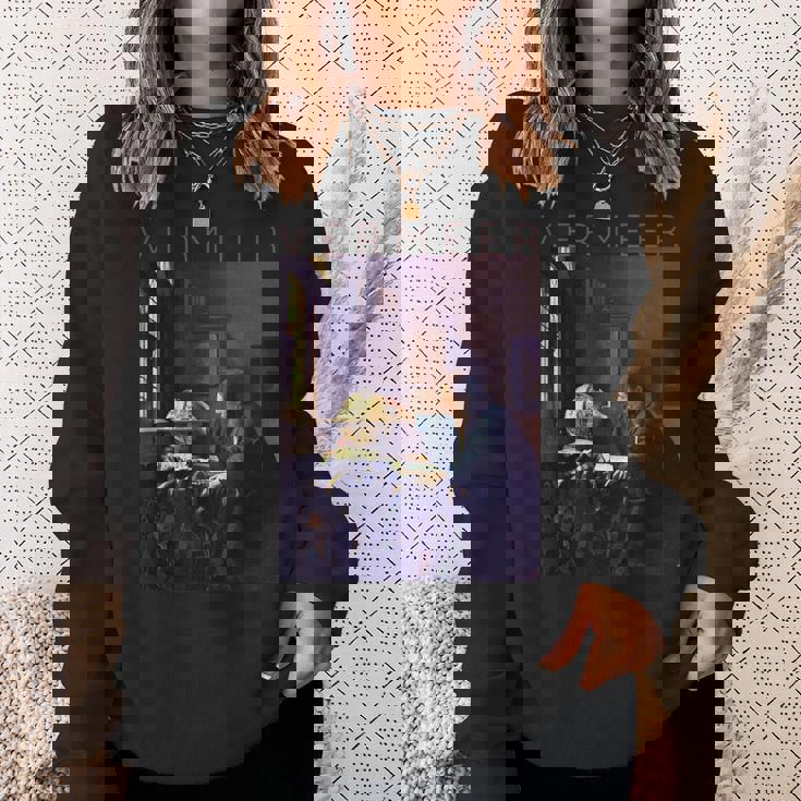 ヨハネス フェルメール アーティストのためのアート 天文学者 スウェットシャツ 彼女への贈り物