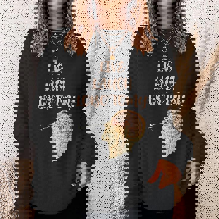 ライブ・ラフ・ロボトミー スウェットシャツ 彼女への贈り物