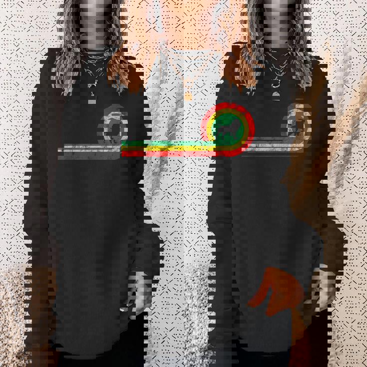 ラスタファリアンカラーのユダのライオン。ラスタとレゲエのファンに。 スウェットシャツ 彼女への贈り物