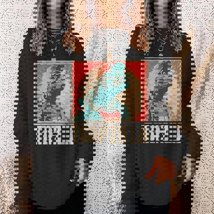 ラップトラップ 音楽 面白い ラッパー 映画好き スウェットシャツ 彼女への贈り物