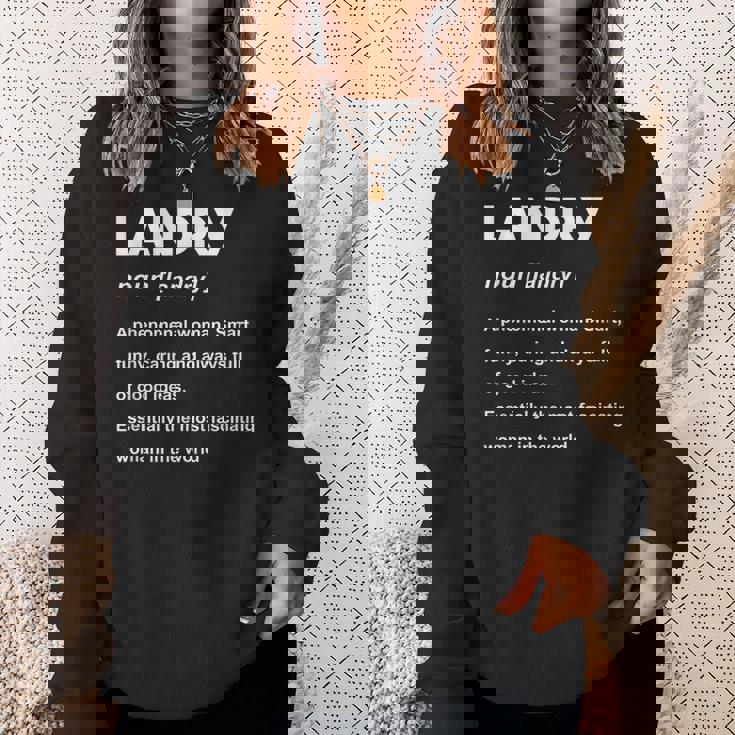 ランドリー名 スウェットシャツ 彼女への贈り物