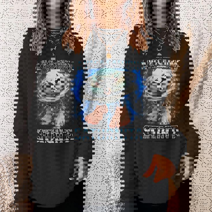 ラヴァカサトゥルノサトゥルニタ-イタリアンブレインロットミーム スウェットシャツ 彼女への贈り物