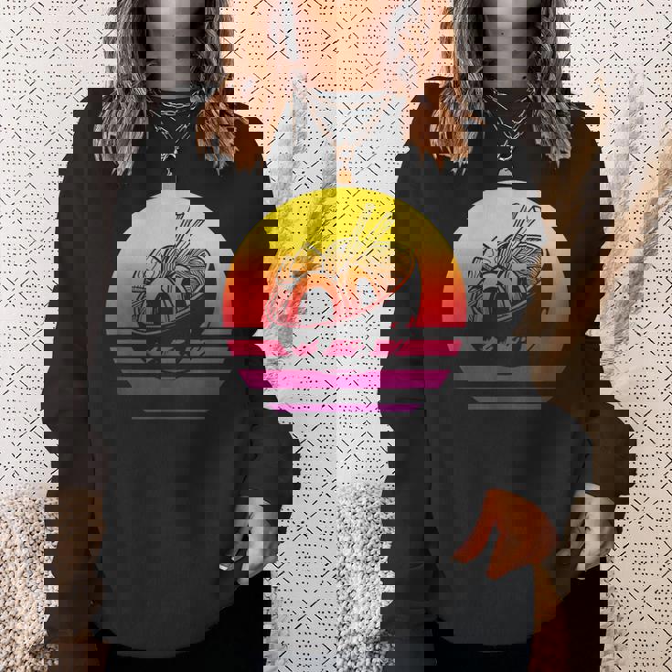 ラーメン レトロスタイル ビンテージ スウェットシャツ 彼女への贈り物