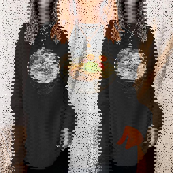 ラーメンコスチューム 簡単 ラストミニッツ ハロウィン 麺 和 スウェットシャツ 彼女への贈り物