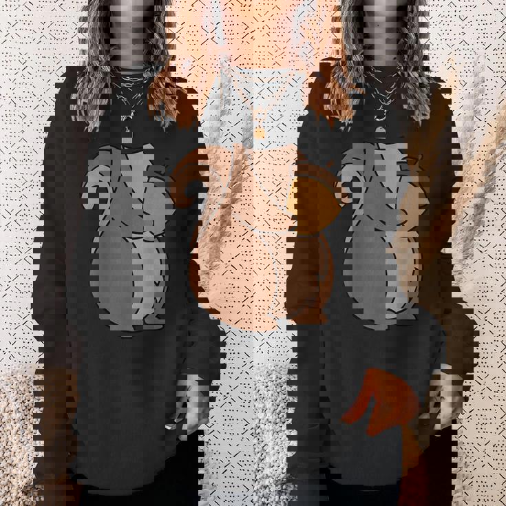 リスのコスチューム ラストミニッツのコスチューム リス スウェットシャツ 彼女への贈り物