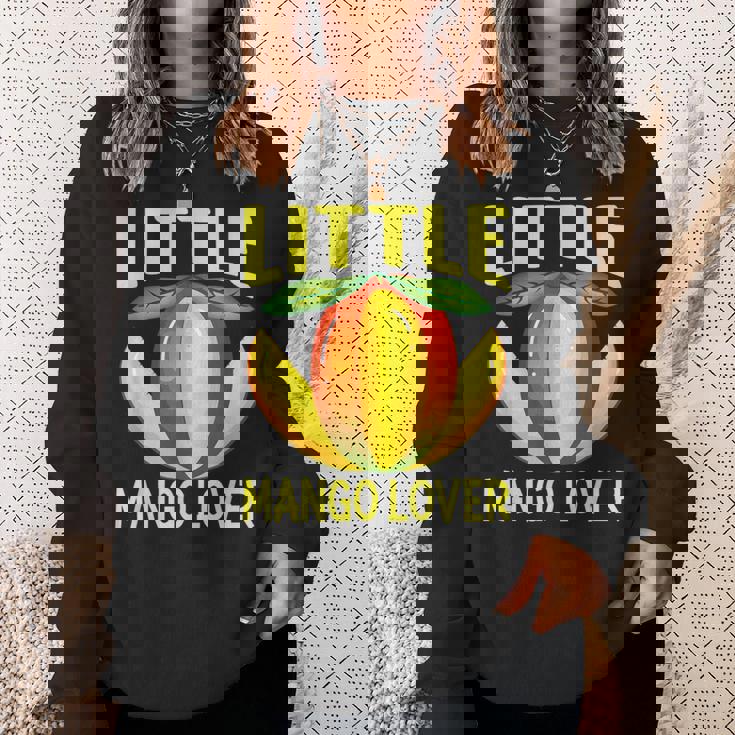 リトル・マンゴー・ラヴァー・アイ・マンゴー スウェットシャツ 彼女への贈り物