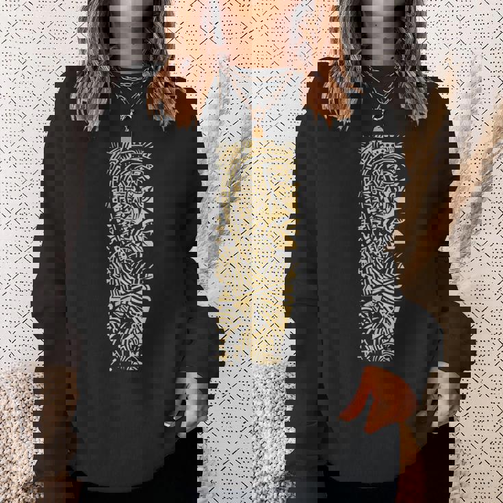 リバイタライジング トライバルアート スウェットシャツ 彼女への贈り物