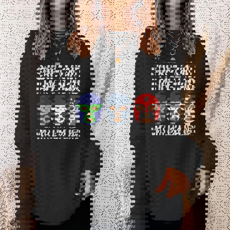 ルチャリブレ メンズ レディース ルチャール メキシカンレスラー スウェットシャツ 彼女への贈り物