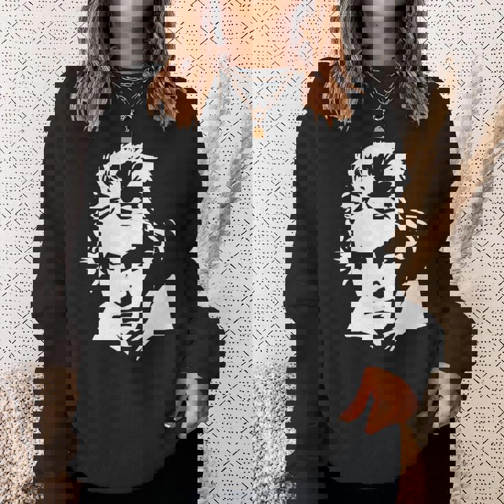 ルートヴィヒ・ヴァン・ベートーベン 5Thymphony クラシック音楽構成集 スウェットシャツ 彼女への贈り物