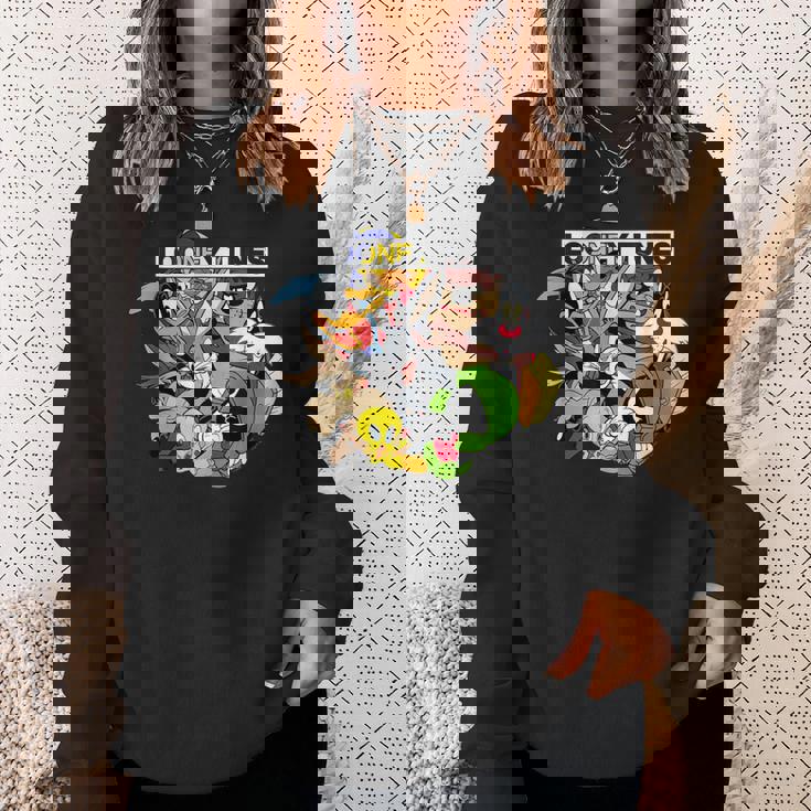 ルーニー・テューンズ キャラクター スウェットシャツ 彼女への贈り物