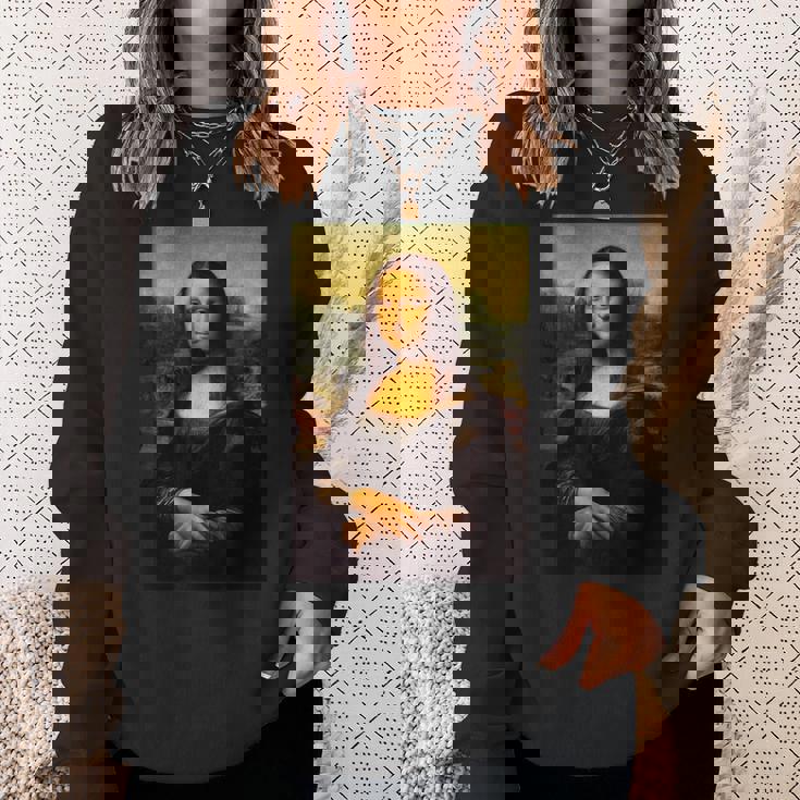 レオナルド・ダ・ヴィンチによるモナ・リザジョコンダ-モナリザ1519 スウェットシャツ 彼女への贈り物