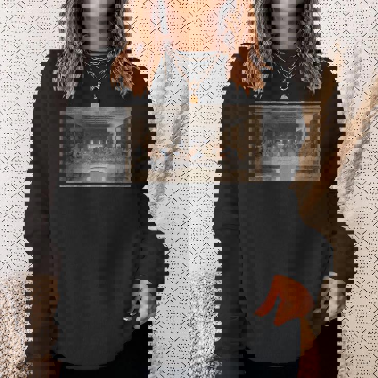 レオナルド・ダ・ヴィンチ作 最後の晩餐L'ultima Cena スウェットシャツ 彼女への贈り物