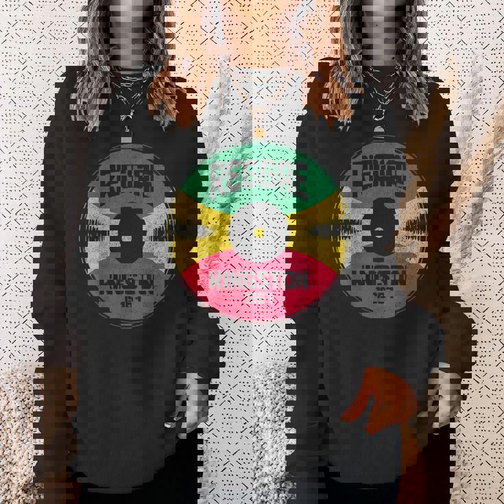 レゲエ ミュージック ビニールレコード キングストン ジャマイカ ヴィンテージ ジャマイカ スウェットシャツ 彼女への贈り物