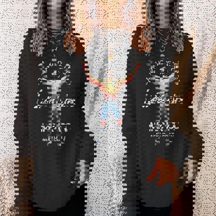 レスリング ルチャリブレ メキシカンヴィンテージ スウェットシャツ 彼女への贈り物