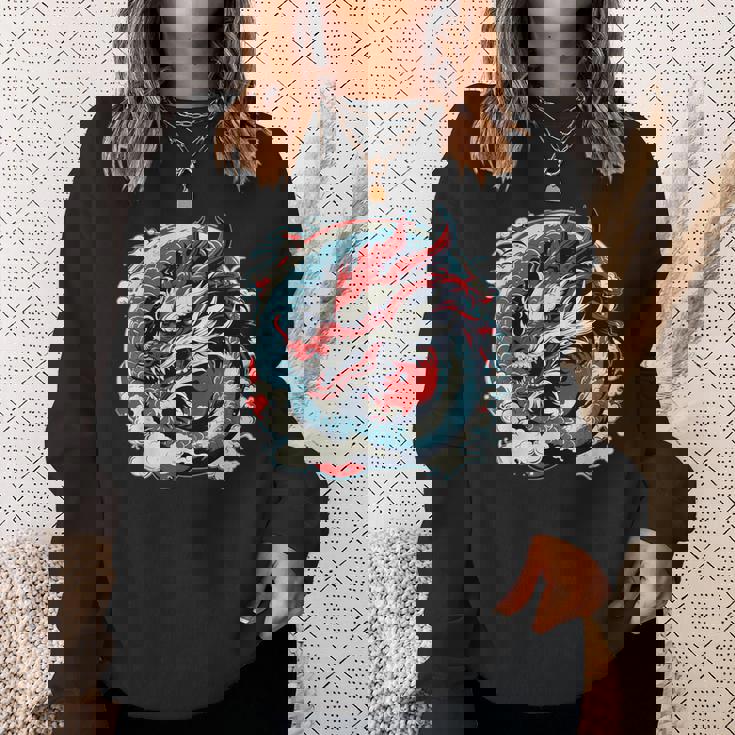 レッドドラゴン スウェットシャツ 彼女への贈り物