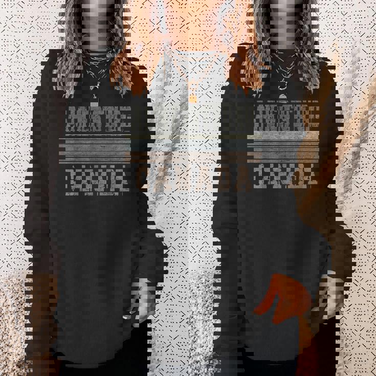 レトロ アマーストバーグ カナダ スウェットシャツ 彼女への贈り物