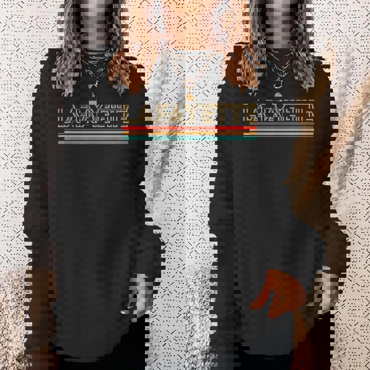 レトロ ラファイエット ルイジアナ スウェットシャツ 彼女への贈り物