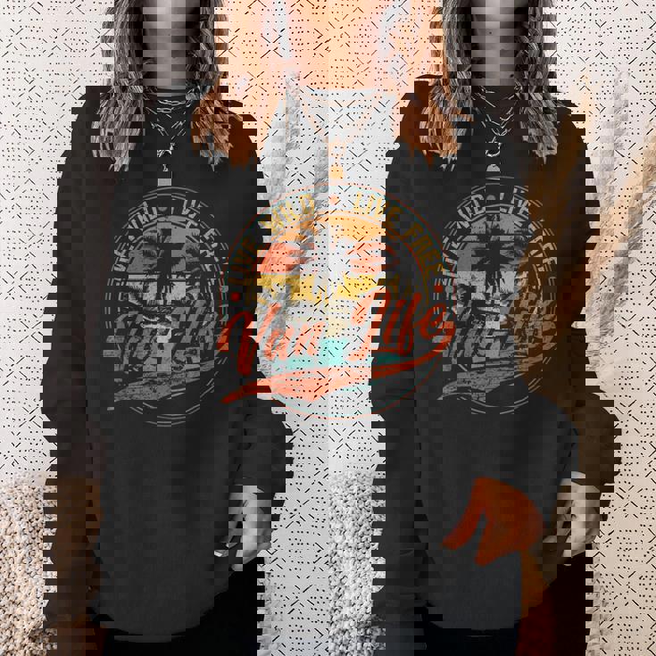 レトロ ヴィンテージ バン ライフ スウェットシャツ 彼女への贈り物