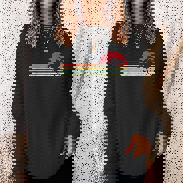 レトロビンテージ競馬デザイ 馬 ウマ レース 馬 乗馬 競馬 面白い 文字入り メンズ おもしろグッズ ネタ スウェットシャツ 彼女への贈り物