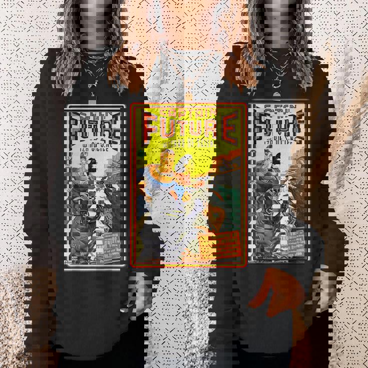 レトロヴィンテージキャプテンフューチャーコミックマガジン スウェットシャツ 彼女への贈り物