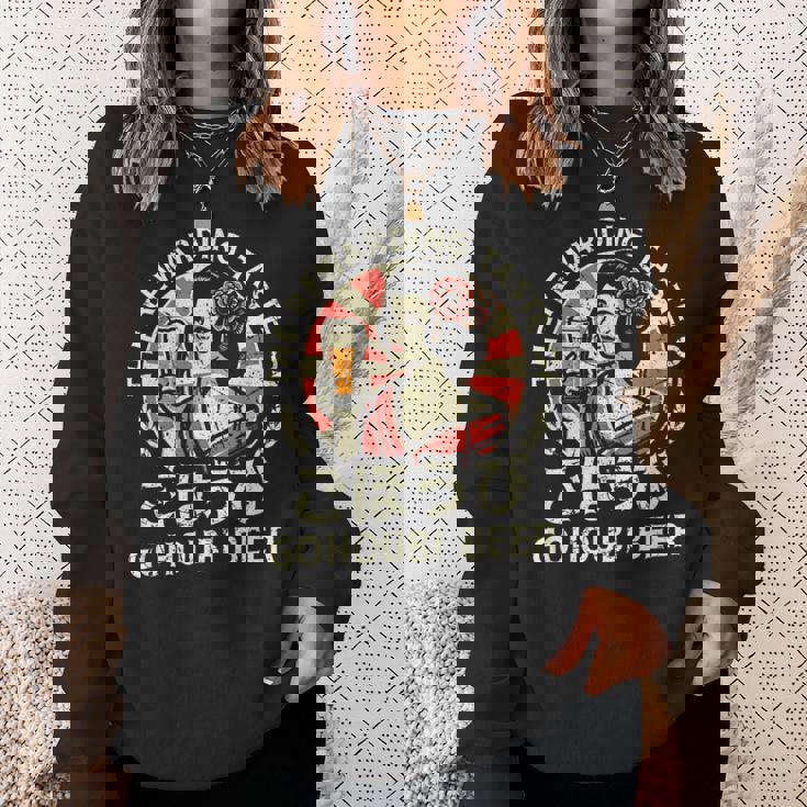 レトロ日本ビール 昭和ヴィンテージ 昭和 少女漢字 スウェットシャツ 彼女への贈り物