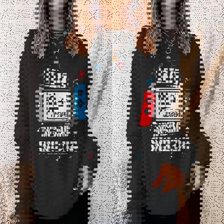 レベル 11 アンロック 素晴らしい 2014 11歳の誕生日 男の子 ビデオゲーム スウェットシャツ 彼女への贈り物