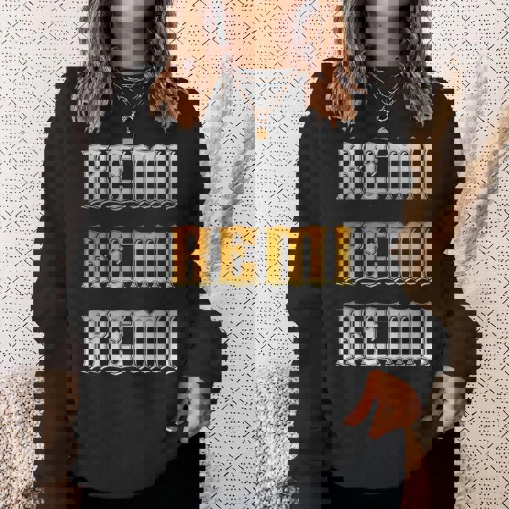 レミ 名前 ヴィンテージ レトロ 誕生日 スウェットシャツ 彼女への贈り物