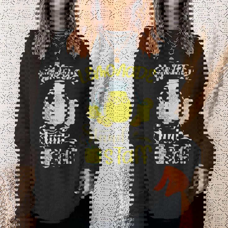 レモンジュース レモネードスタンド スタッフ レモン好き レモネードスタンド スウェットシャツ 彼女への贈り物