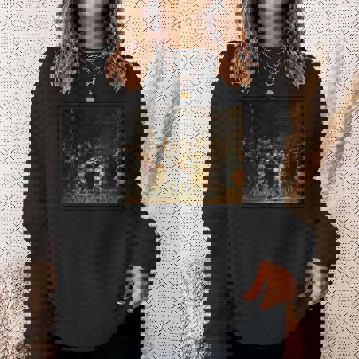 レンブラント、ナイトウォッチ スウェットシャツ 彼女への贈り物