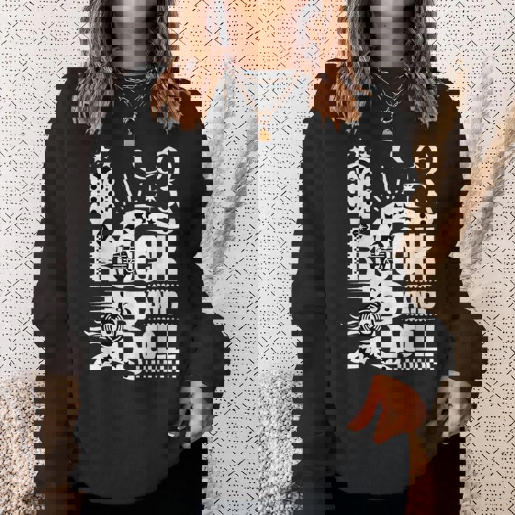 ロカビリー 50年代 ロックンロール ダンスパーティー ソック ホップ ミュージック 60年代 スウェットシャツ 彼女への贈り物